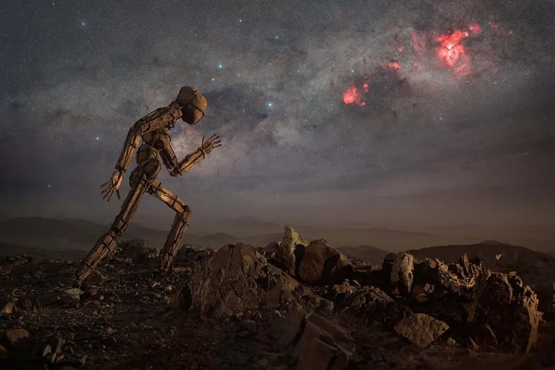 Run to Carina © Vikas Chander (India) Taken with a Sony Alpha 7R V camera, 35 mm f/2.8, ISO 800, 480-second exposures Location: Kunene Region, Namibia, 15 September 2023